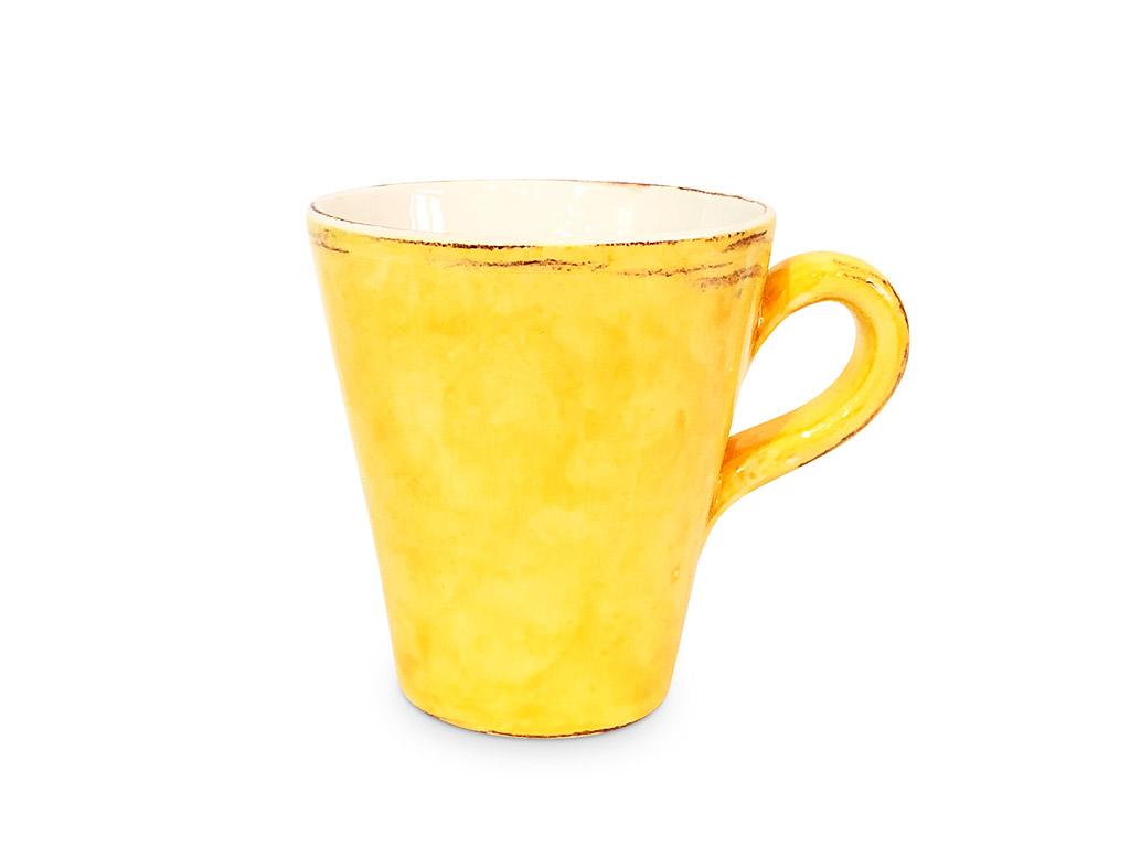 la grande tasse Jaune