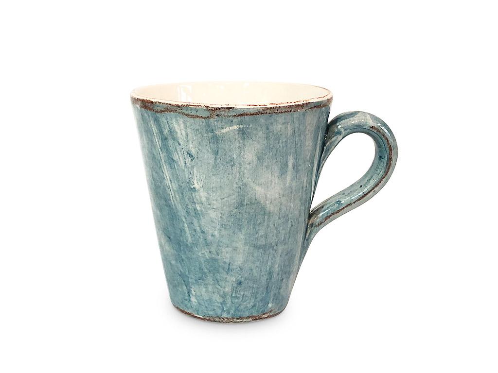 la grande tasse Bleu