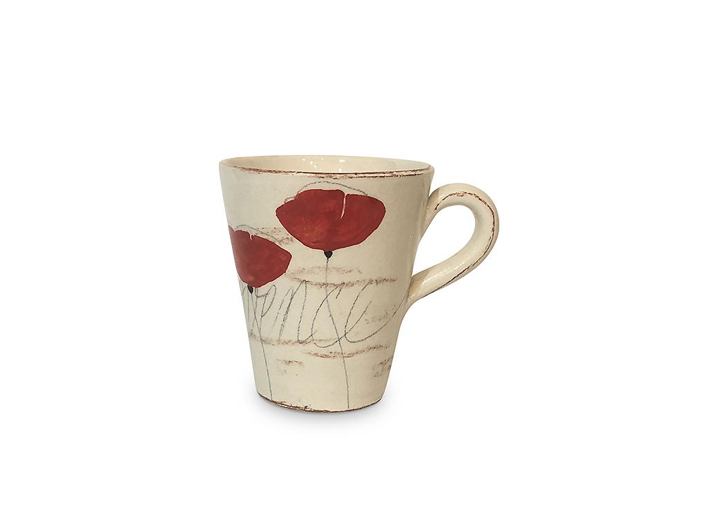 la grande tasse Coquelicot 