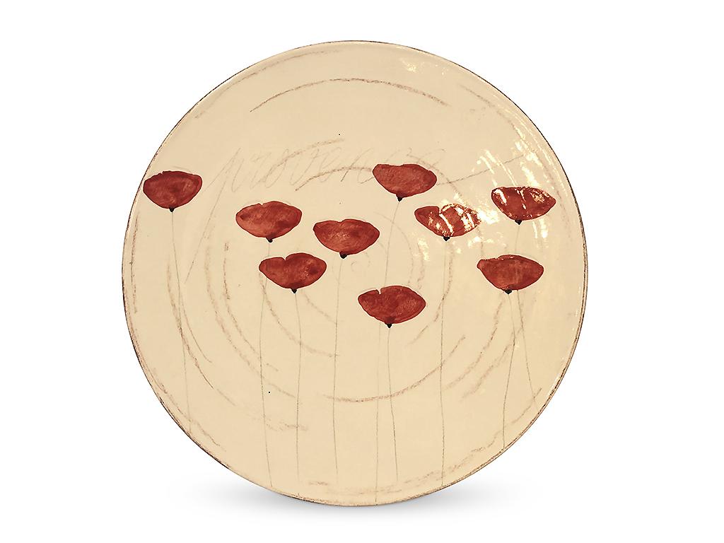 Le plat &agrave; tarte Coquelicot