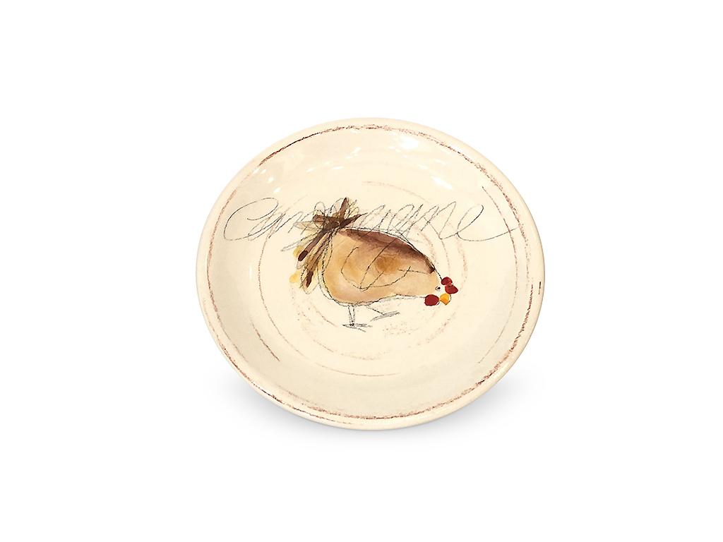 L'assiette dessert "poule"