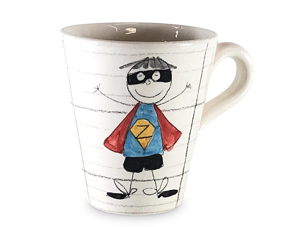 La Grande tasse  "le super h&eacute;ros"