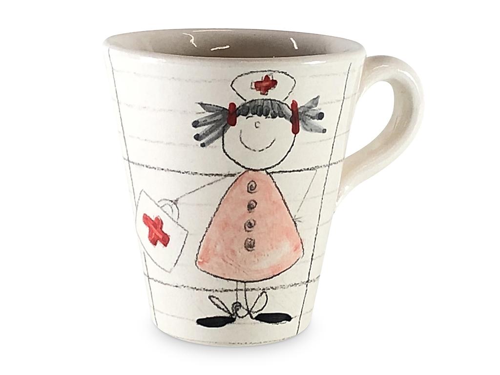 La Grande tasse  "l'infirmi&egrave;re"
