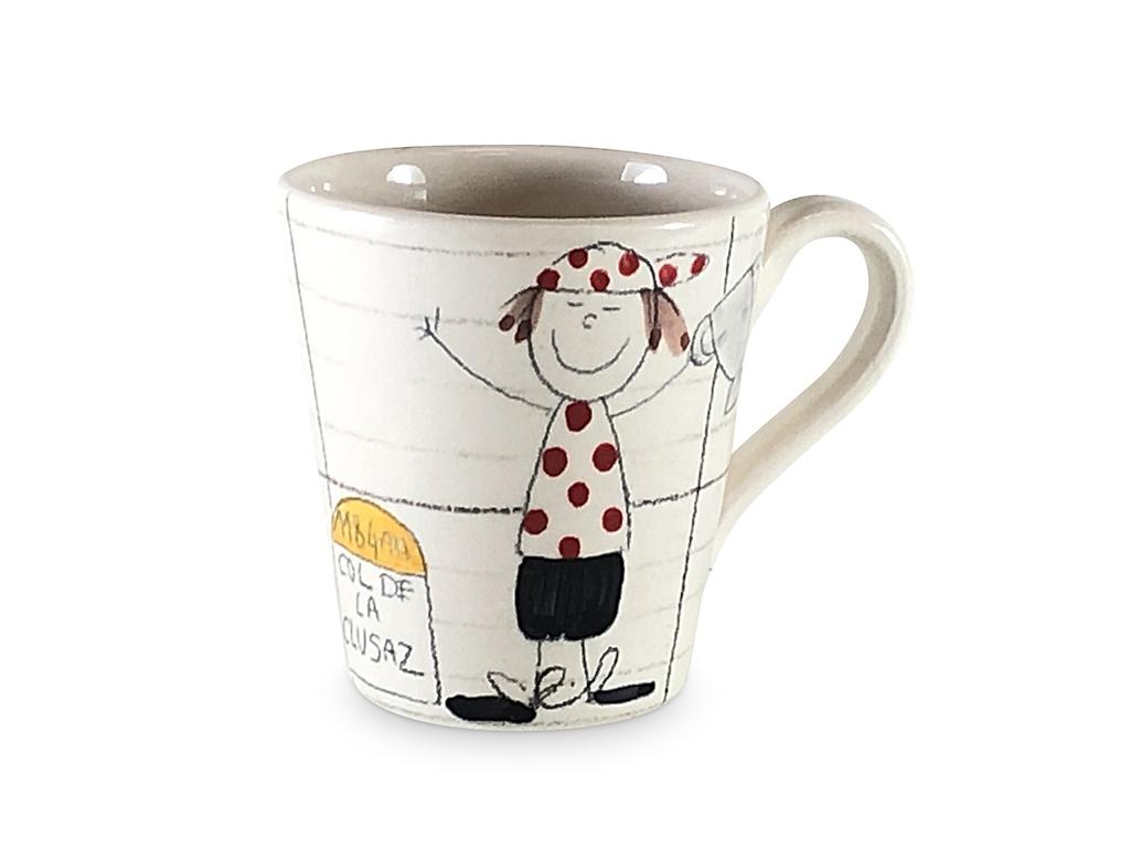 La Petite tasse  "le cycliste"
