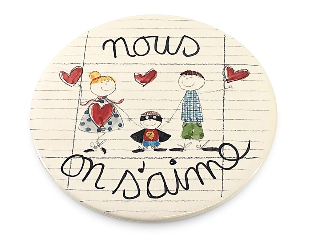 le dessous de plat rond  