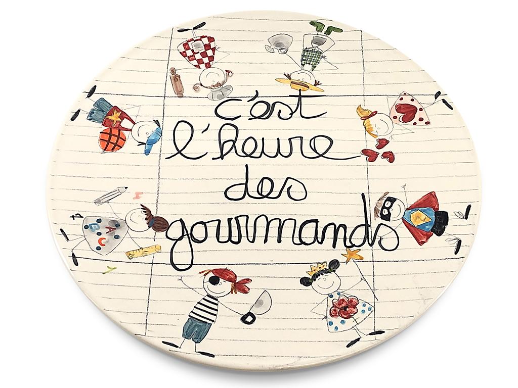 Le plat &agrave; tarte "c'est l'heure des gourmands"