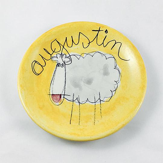 L'assiette D&eacute;cor "Mouton"