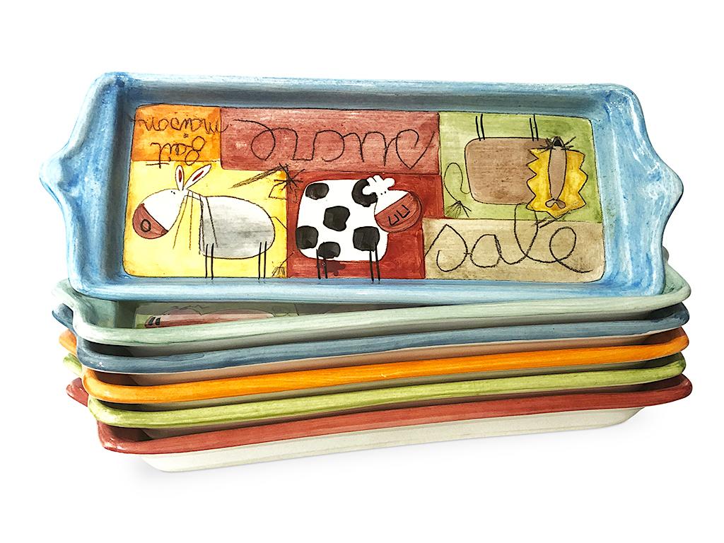 Le plat rectangle "les bestioles"
