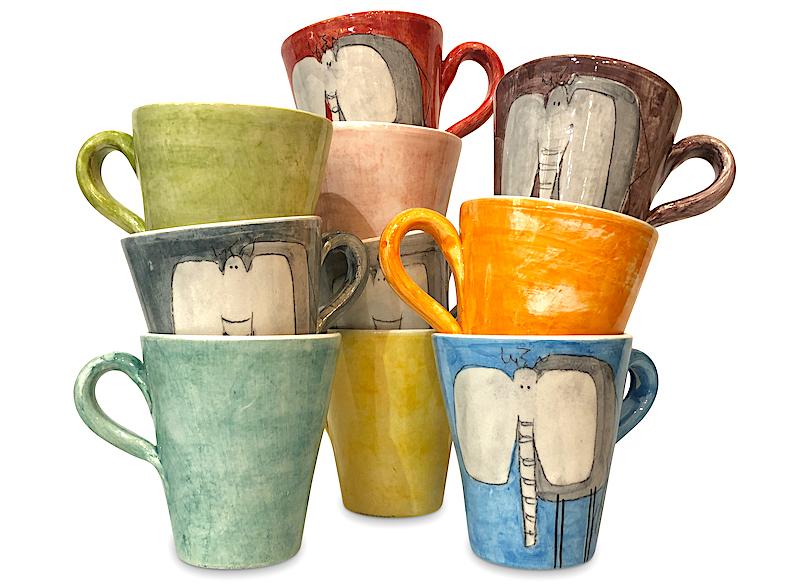 la grande tasse Elephant