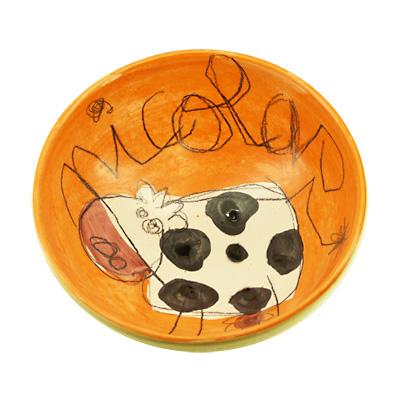 Le petit creux Pr&eacute;nom D&eacute;cor Vache 