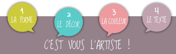 Bols tasses assiettes personnalis&eacute;s